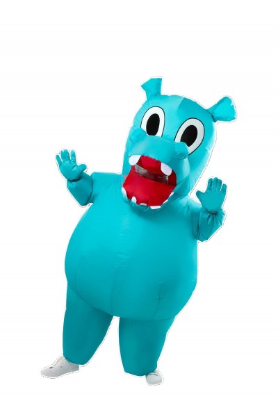 Hungry Hippo Inflatable Adult Costume - One Size