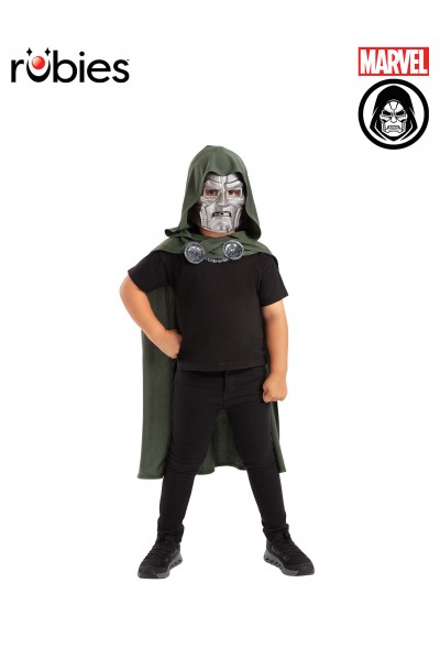 Dr Doom Cape & Mask Set for Child