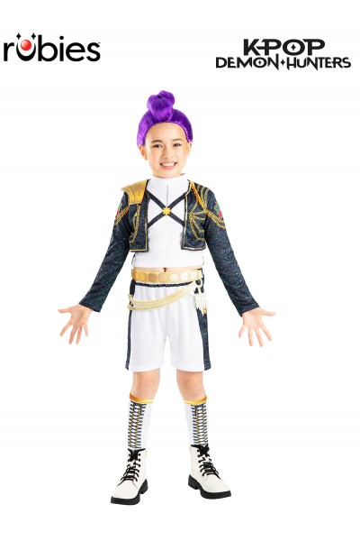 K-Pop Demon Hunters Rumi Gold Deluxe Child Costume