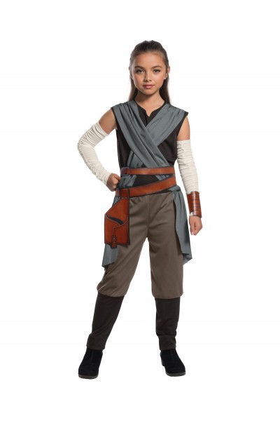 Rey Star Wars Classic Grey Child Costume