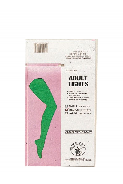 Tights Green Adult - Accessory