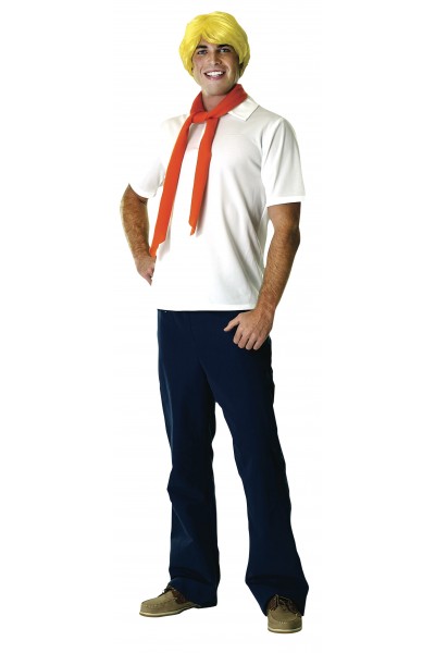 Deluxe Adult Fred Scooby-Doo Costume