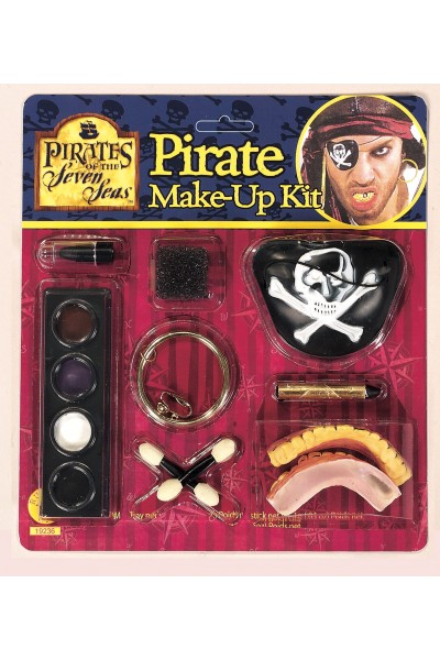 Caribbean Pirate Make Up Kit - Accessory