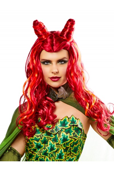 Poison Ivy Wig for Adult DC Comics