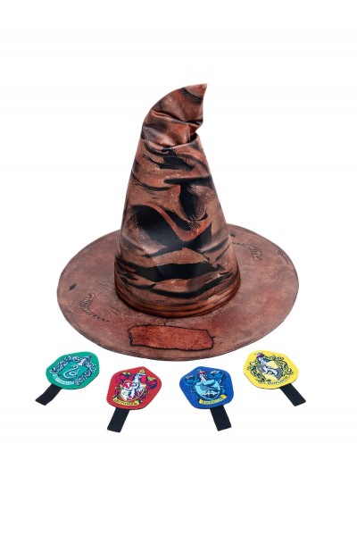 Harry Potter Sorting Hat With House Badges