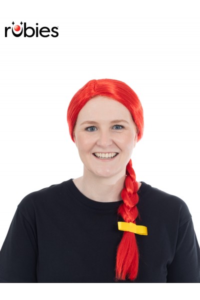 Country Girl Red Wig for Adult