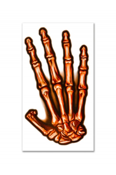 Skeleton Halloween Large Tattoo Kit - Accessory