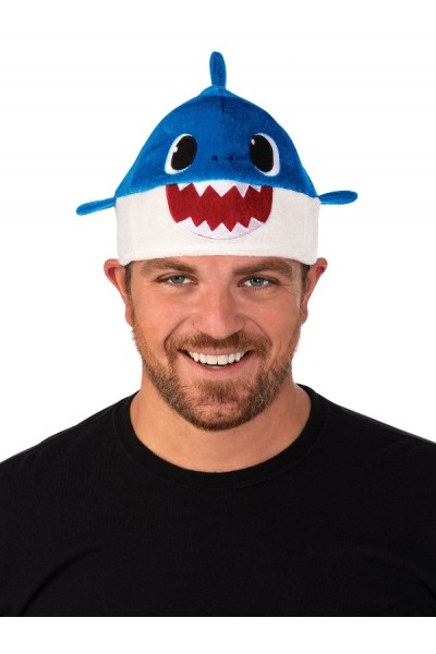 Blue Baby Shark Hat - Daddy - Accessory
