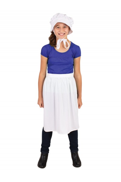 Historical Bonnet And Apron Set