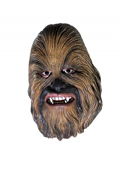 Chewbacca Star Wars 3/4 Adult Mask - Accessory Chewbacca Star Wars 3/4 Adult Mask - Accessory
