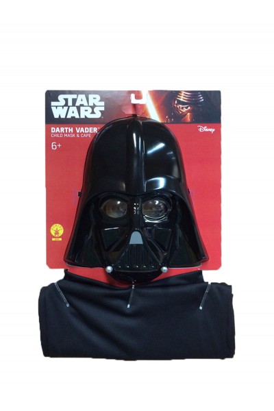 Kids Darth Vader Cape and Mask Set
