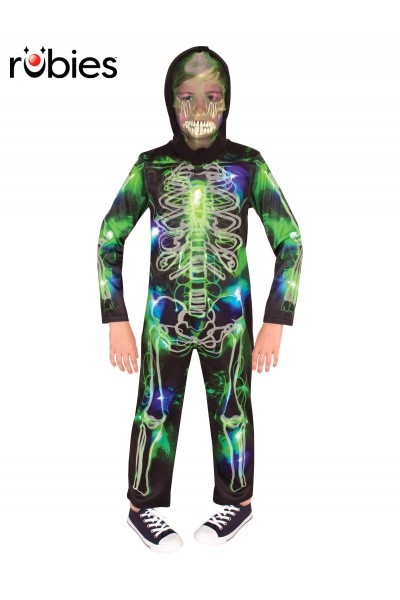 Spooky Glow In The Dark Skeleton Child Costume