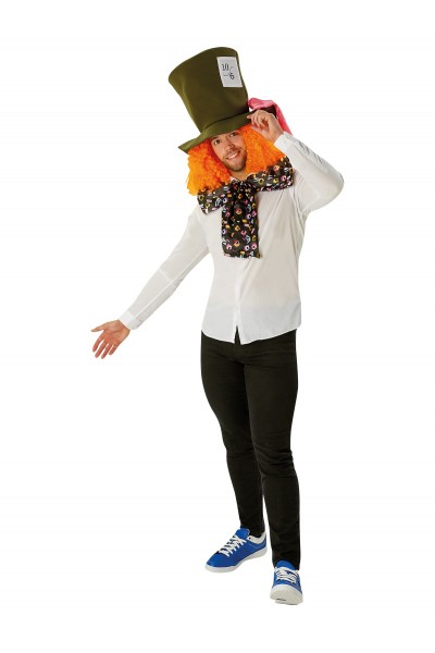Mad Hatter Accessory Adult Set Alice In Wonderland