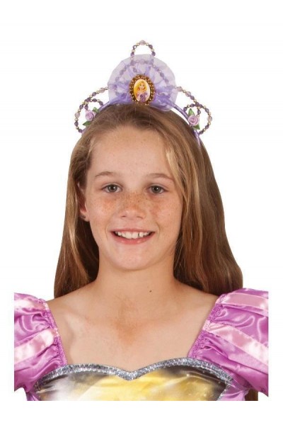 Rapunzel Tangled Beaded Child Tiara - Accessory