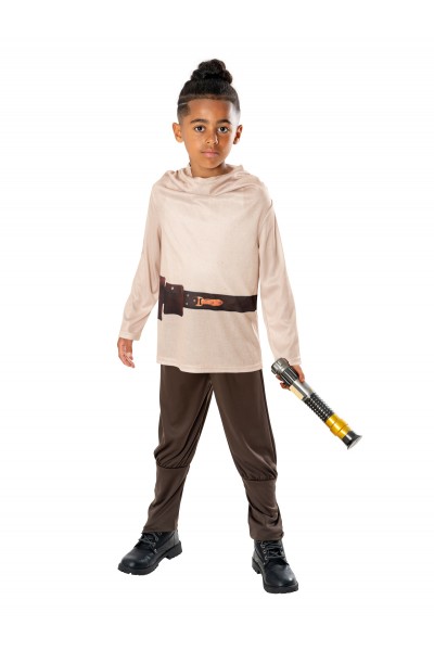 Obi Wan Kenobi Child Costume & Lightsaber Star Wars