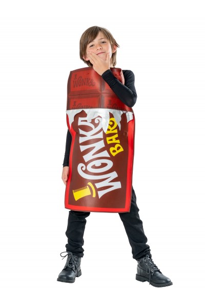 Willy Wonka Chocolate Bar Child Tabard Charlie & The Chocolate Factory