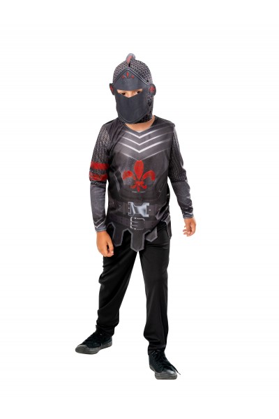 Black Knight Child Costume Medieval and Knights