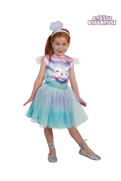 Cakey Cat Kids Tutu Costume