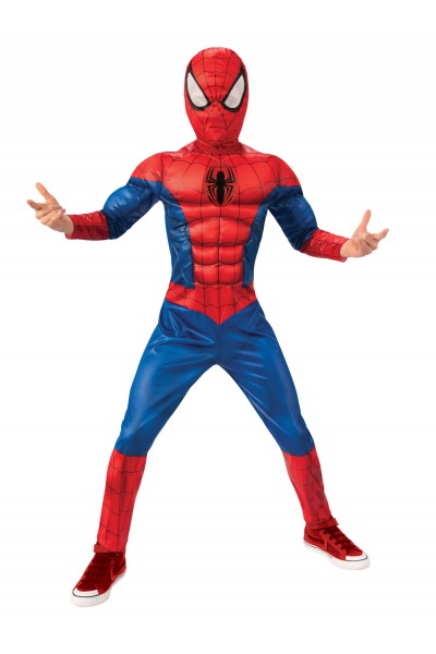 Spider-Man Deluxe Child Costume with Moving Emblem
