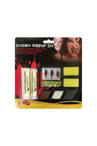 Zombie Halloween Make Up Kit - Accessory