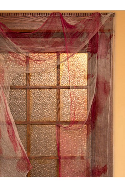 Bloody Gauze Drape Curtain Halloween - Decor