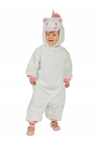 Unisex Kids Fluffy Unicorn Costume