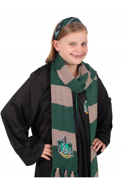 Slytherin Headband And Scarf Set Slytherin Headband And Scarf Set