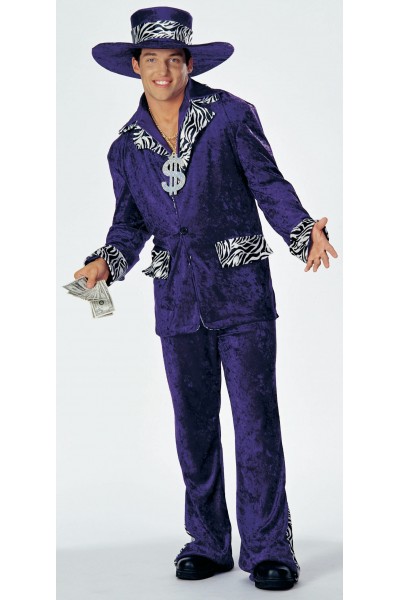 Big Poppa Adult Hat 1970s - Accessory