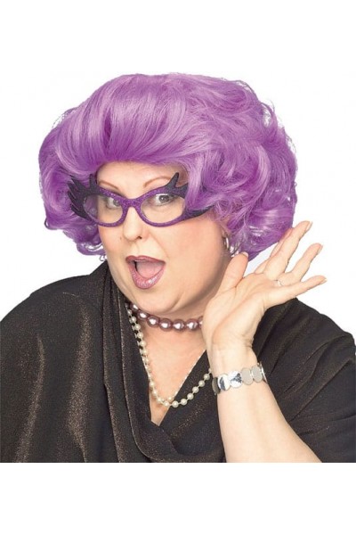 The Dame Purple Adult Wig - Accessory