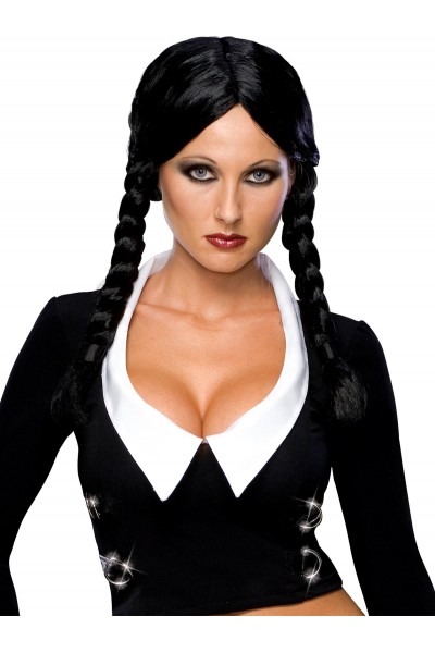 Wednesday Wig for Adult Addams Family