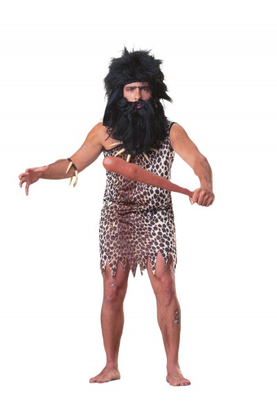 Adult Caveman Costume Stone Age Style