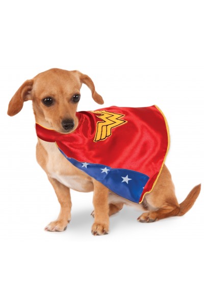 Wonder Woman Cape Pet Costume