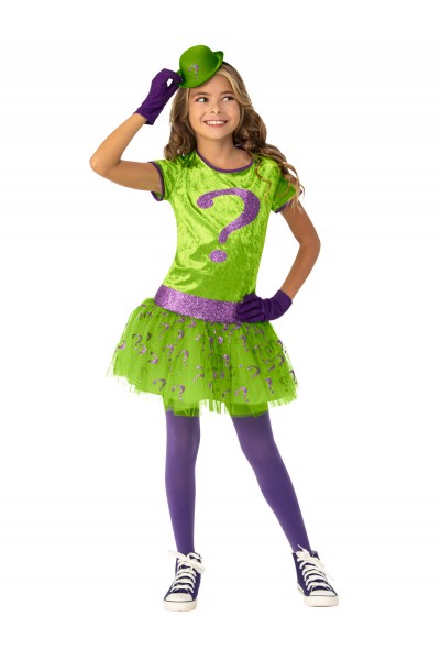 The Riddler Deluxe Tutu Child Costume Batman