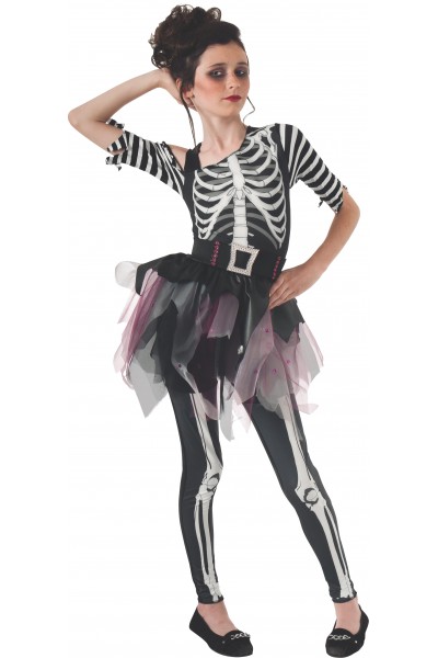 Skelee Ballerina Child Costume Halloween