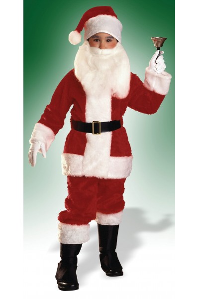 Santa Suit Plush Child Christmas