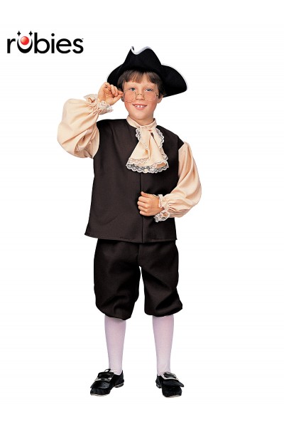 Colonial Boy Historical Kids Costume