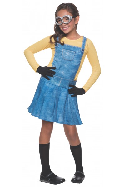 Minion Female Child Costume