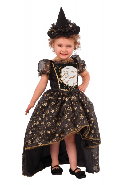 Black Witch Deluxe Child Costume