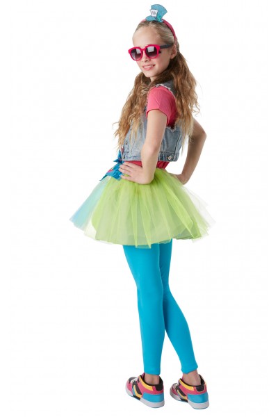 Mad Hatter Tutu Child Set Alice In Wonderland