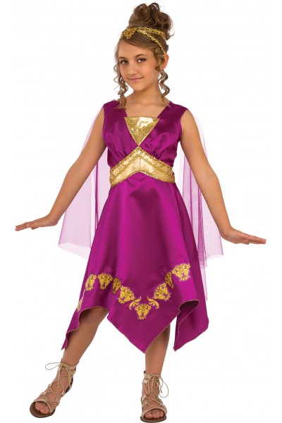 Grecian Goddess Greek & Roman Child Costume