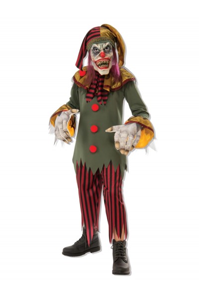 Kids Crazy Clown Halloween Costume