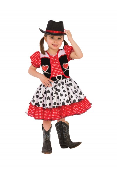 Kids Western Cowgirl Costume