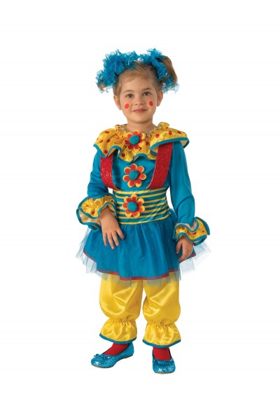 Kids Dotty Circus Clown Costume