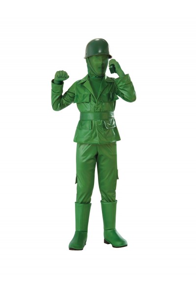 Green Army Man Child Costume