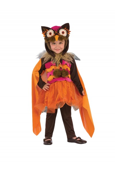 Hoot Owl Animals Child Costume