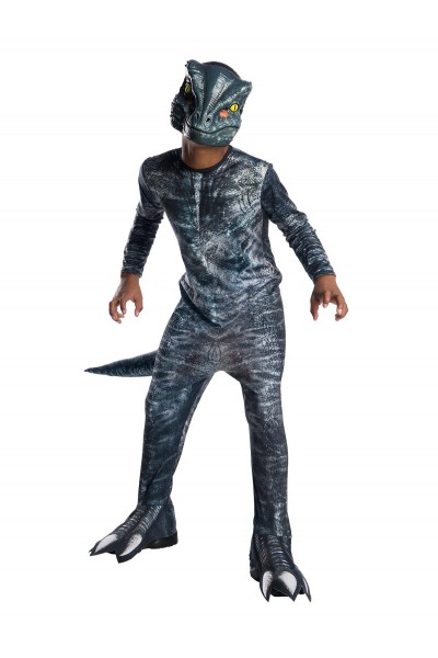 Velociraptor Jurassic World Blue Child Costume