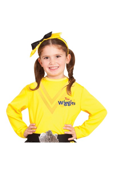 Child Emma Wiggle Yellow Costume Top