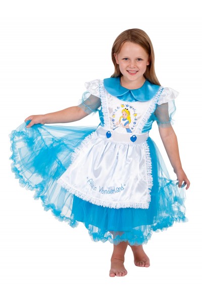Alice In Wonderland Tulle Deluxe Child Costume