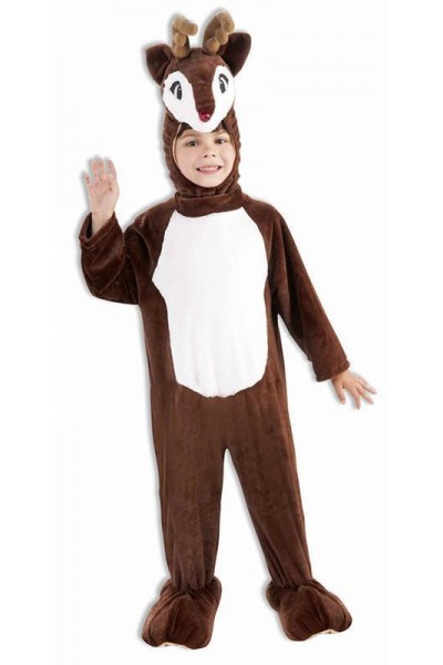 Reindeer Christmas Plush Mascot Child Costume