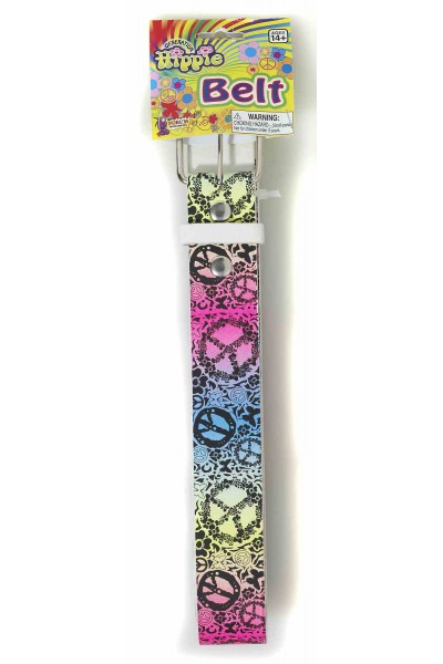 Hippie Peace Belt Accessory